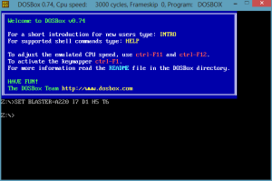 DOSBox Screenshot