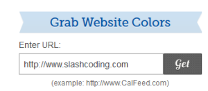 Grab Website Colors