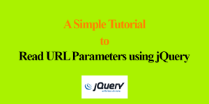 Read URL Parameters using jQuery