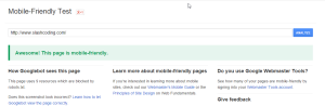 Mobile Friendly Test for Slash Coding